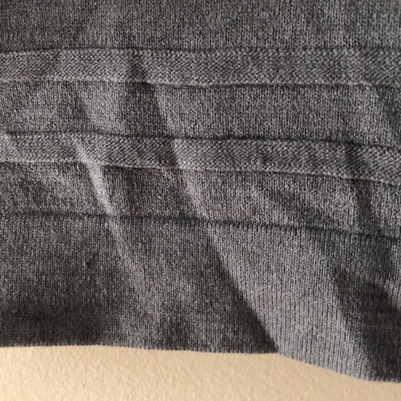 NWT Reitman's Grey Sweater Dress with 3/4 Sleeves - Picture 5 of 14